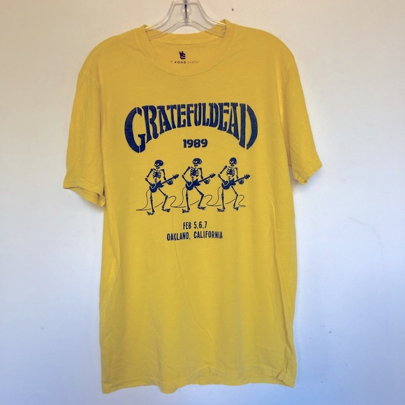 Grateful Dead Skeleton Guitar Vintage T shirt - Picture 1 of 4